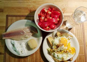 gesundes frühstück